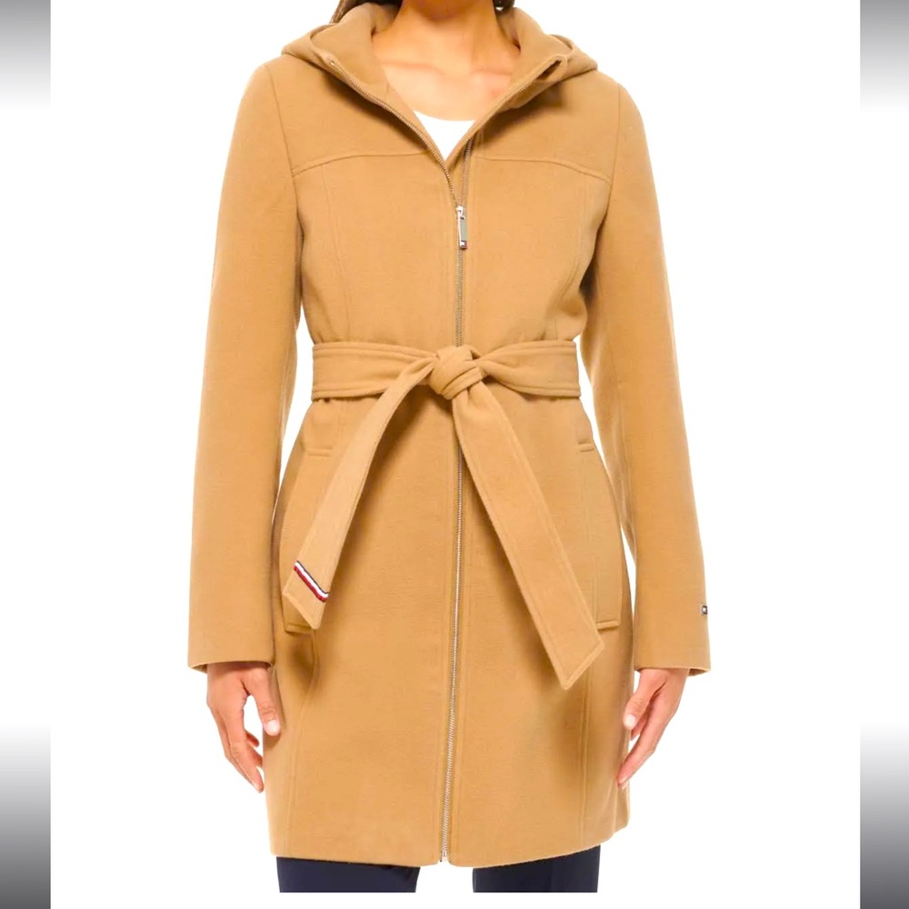 Tommy Coat in Camel